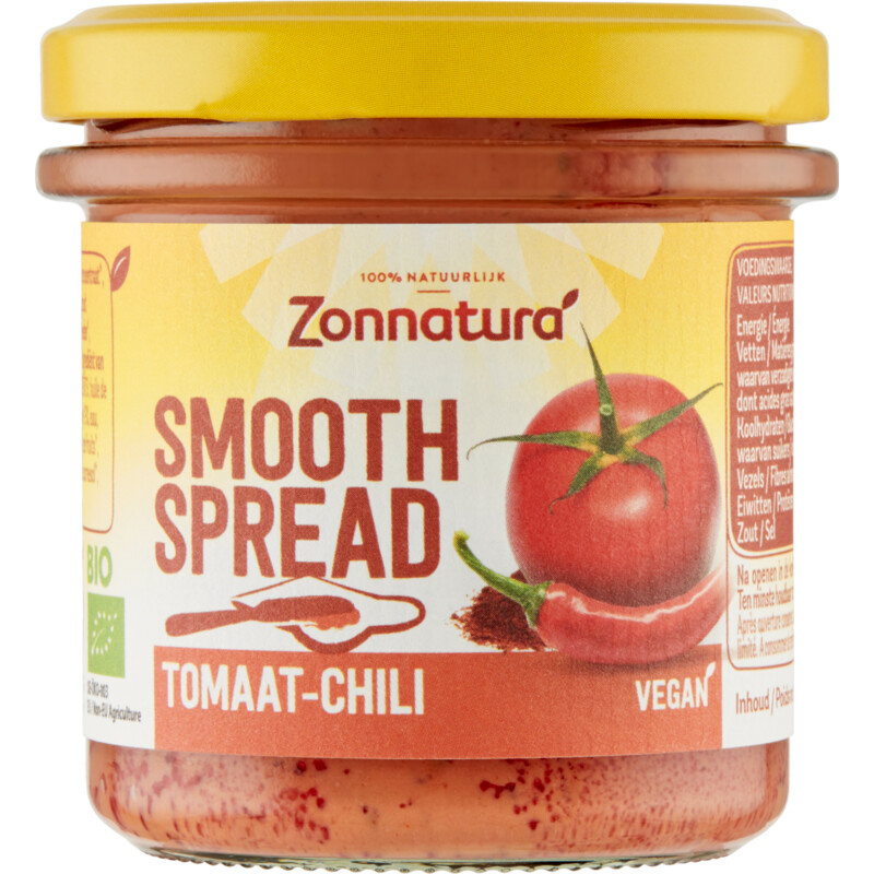 Smooth spread tomaat-chili