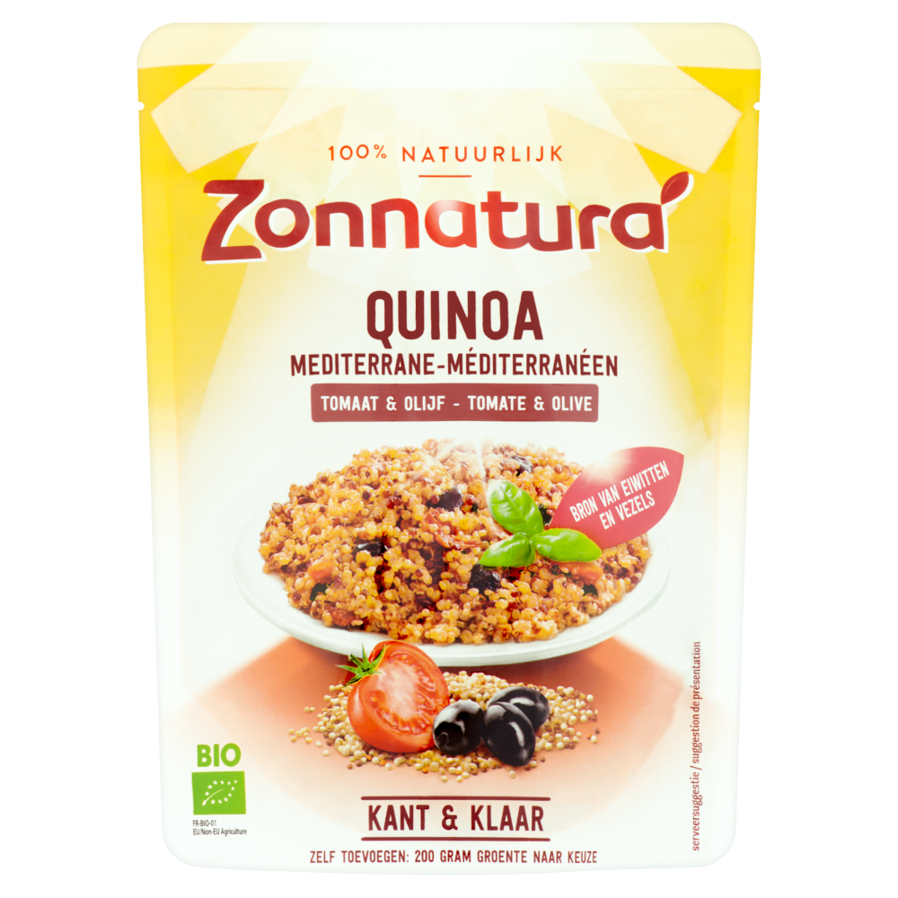 Quinoa met Tomaat en Olijf